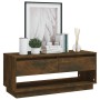 Smoked oak engineered wood TV cabinet 102x41x44 cm by vidaXL, TV Furniture - Ref: Foro24-812972, Price: 53,70 €, Discount: %