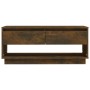 Smoked oak engineered wood TV cabinet 102x41x44 cm by vidaXL, TV Furniture - Ref: Foro24-812972, Price: 53,70 €, Discount: %