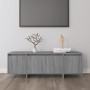 Sonoma gray plywood TV cabinet 120x30x40.5 cm by vidaXL, TV Furniture - Ref: Foro24-813051, Price: 63,99 €, Discount: %