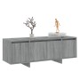 Sonoma gray plywood TV cabinet 120x30x40.5 cm by vidaXL, TV Furniture - Ref: Foro24-813051, Price: 63,99 €, Discount: %