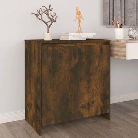 Smoked oak plywood sideboard 70x41x75 cm by vidaXL, Sideboards - Ref: Foro24-813002, Price: 68,66 €, Discount: %