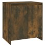 Smoked oak plywood sideboard 70x41x75 cm by vidaXL, Sideboards - Ref: Foro24-813002, Price: 69,41 €, Discount: %