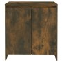 Smoked oak plywood sideboard 70x41x75 cm by vidaXL, Sideboards - Ref: Foro24-813002, Price: 69,41 €, Discount: %