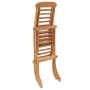 Folding garden chair made of solid teak wood 50x90x69 cm by vidaXL, Garden chairs - Ref: Foro24-319163, Price: 142,31 €, Disc...