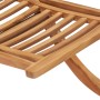 Silla de jardín plegable madera maciza de teca 50x90x69 cm de vidaXL, Sillas de jardín - Ref: Foro24-319163, Precio: 142,99 €...