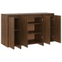 Aparador de madera de ingeniería marrón roble 120x41x75 cm de vidaXL, Aparadores - Ref: Foro24-813061, Precio: 142,74 €, Desc...