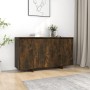 Aparador madera de ingeniería roble ahumado 135x41x75 cm de vidaXL, Aparadores - Ref: Foro24-813056, Precio: 141,24 €, Descue...