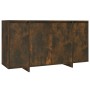 Aparador madera de ingeniería roble ahumado 135x41x75 cm de vidaXL, Aparadores - Ref: Foro24-813056, Precio: 141,24 €, Descue...