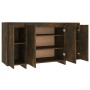 Aparador madera de ingeniería roble ahumado 135x41x75 cm de vidaXL, Aparadores - Ref: Foro24-813056, Precio: 141,24 €, Descue...