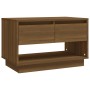 Mueble de TV de madera de ingeniería marrón roble 70x41x44 cm de vidaXL, Muebles TV - Ref: Foro24-812977, Precio: 61,99 €, De...