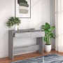 Sonoma gray engineered wood console table 100x35x76.5 cm by vidaXL, Side tables - Ref: Foro24-813036, Price: 56,45 €, Discoun...