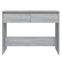 Mesa consola madera de ingeniería gris Sonoma 100x35x76,5 cm de vidaXL, Mesas auxiliares - Ref: Foro24-813036, Precio: 56,45 ...