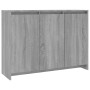 Sonoma gray engineered wood sideboard 102x33x75 cm by vidaXL, Sideboards - Ref: Foro24-813015, Price: 93,07 €, Discount: %