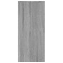 Sonoma gray engineered wood sideboard 102x33x75 cm by vidaXL, Sideboards - Ref: Foro24-813015, Price: 93,07 €, Discount: %