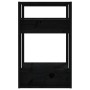 Black pine wood shelving/space divider 41x35x57 cm by vidaXL, Bookcases and shelves - Ref: Foro24-813858, Price: 29,99 €, Dis...