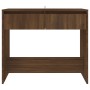 Oak brown engineered wood console table 89x41x76.5 cm by vidaXL, Side tables - Ref: Foro24-813001, Price: 47,98 €, Discount: %