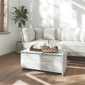 Sonoma gray engineered wood coffee table 90x50x41.5 cm by vidaXL, Coffee table - Ref: Foro24-813030, Price: 59,24 €, Discount: %