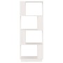 White pine wood shelf/space divider 51x25x132 cm by vidaXL, Bookcases and shelves - Ref: Foro24-814040, Price: 60,75 €, Disco...