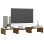 Soporte de monitor madera maciza pino marrón miel 60x24x10,5 cm de vidaXL, Muebles TV - Ref: Foro24-813937, Precio: 20,99 €, ...