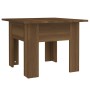 Mesa de centro madera contrachapada marrón roble 55x55x42 cm de vidaXL, Mesas de centro - Ref: Foro24-813070, Precio: 34,93 €...