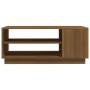 Oak brown engineered wood coffee table 102x55x43 cm by vidaXL, Coffee table - Ref: Foro24-813085, Price: 54,70 €, Discount: %