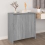 Sonoma graues Sperrholz-Sideboard 70x41x75 cm von vidaXL, Sideboards - Ref: Foro24-813003, Preis: 68,46 €, Rabatt: %