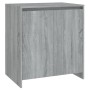 Aparador de madera contrachapada gris Sonoma 70x41x75 cm de vidaXL, Aparadores - Ref: Foro24-813003, Precio: 68,22 €, Descuen...