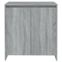 Aparador de madera contrachapada gris Sonoma 70x41x75 cm de vidaXL, Aparadores - Ref: Foro24-813003, Precio: 68,22 €, Descuen...