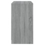 Aparador de madera contrachapada gris Sonoma 70x41x75 cm de vidaXL, Aparadores - Ref: Foro24-813003, Precio: 68,22 €, Descuen...