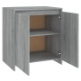 Aparador de madera contrachapada gris Sonoma 70x41x75 cm de vidaXL, Aparadores - Ref: Foro24-813003, Precio: 68,22 €, Descuen...