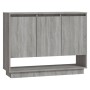 Aparador de madera de ingeniería gris Sonoma 97x31x75 cm de vidaXL, Aparadores - Ref: Foro24-812988, Precio: 78,38 €, Descuen...