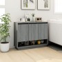 Engineered wood sideboard in Sonoma grey, 97x31x75 cm. by vidaXL, Sideboards - Ref: Foro24-812988, Price: 78,38 €, Discount: %