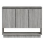 Aparador de madera de ingeniería gris Sonoma 97x31x75 cm de vidaXL, Aparadores - Ref: Foro24-812988, Precio: 78,38 €, Descuen...