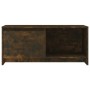 Smoked oak engineered wood TV cabinet 90x35x40 cm by vidaXL, TV Furniture - Ref: Foro24-813017, Price: 48,99 €, Discount: %