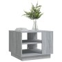 Mesa de centro madera de ingeniería gris Sonoma 55x55x43 cm de vidaXL, Mesas de centro - Ref: Foro24-813087, Precio: 55,22 €,...