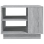 Mesa de centro madera de ingeniería gris Sonoma 55x55x43 cm de vidaXL, Mesas de centro - Ref: Foro24-813087, Precio: 55,22 €,...