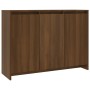 Aparador de madera de ingeniería marrón roble 102x33x75 cm de vidaXL, Aparadores - Ref: Foro24-813016, Precio: 117,56 €, Desc...