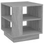 Mesa de centro madera contrachapada gris Sonoma 40x40x43 cm de vidaXL, Mesas de centro - Ref: Foro24-813090, Precio: 35,61 €,...