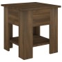 Mesa de centro madera de ingeniería marrón roble 40x40x42 cm de vidaXL, Mesas de centro - Ref: Foro24-813082, Precio: 31,79 €...