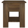 Mesa de centro madera de ingeniería marrón roble 40x40x42 cm de vidaXL, Mesas de centro - Ref: Foro24-813082, Precio: 31,79 €...