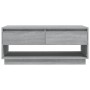 Mesa de centro madera de ingeniería gris Sonoma 102,5x55x44 cm de vidaXL, Mesas de centro - Ref: Foro24-812979, Precio: 99,89...