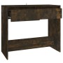 Smoked oak engineered wood console table 89x41x76.5 cm by vidaXL, Side tables - Ref: Foro24-812999, Price: 44,08 €, Discount: %