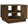 Mesa de centro madera de ingeniería roble ahumado 55x55x43 cm de vidaXL, Mesas de centro - Ref: Foro24-813086, Precio: 47,53 ...