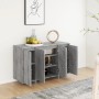 Aparador de madera de ingeniería gris Sonoma 120x41x75 cm de vidaXL, Aparadores - Ref: Foro24-813060, Precio: 130,99 €, Descu...