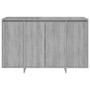 Aparador de madera de ingeniería gris Sonoma 120x41x75 cm de vidaXL, Aparadores - Ref: Foro24-813060, Precio: 130,99 €, Descu...