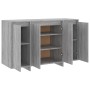 Sonoma gray engineered wood sideboard 120x41x75 cm by vidaXL, Sideboards - Ref: Foro24-813060, Price: 142,74 €, Discount: %