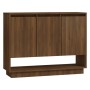 Aparador de madera de ingeniería roble marrón 97x31x75 cm de vidaXL, Aparadores - Ref: Foro24-812989, Precio: 79,99 €, Descue...