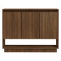 Aparador de madera de ingeniería roble marrón 97x31x75 cm de vidaXL, Aparadores - Ref: Foro24-812989, Precio: 79,99 €, Descue...