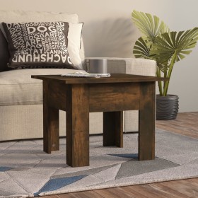 Engineered wood smoked oak coffee table 55x55x42 cm by vidaXL, Coffee table - Ref: Foro24-813068, Price: 36,99 €, Discount: %