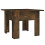 Mesa de centro madera de ingeniería roble ahumado 55x55x42 cm de vidaXL, Mesas de centro - Ref: Foro24-813068, Precio: 37,13 ...